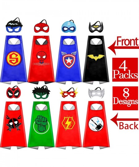 Superhero Costumes Super Hero Satin Capes and Felt Masks for Kids $24.49 - Kids' Costumes