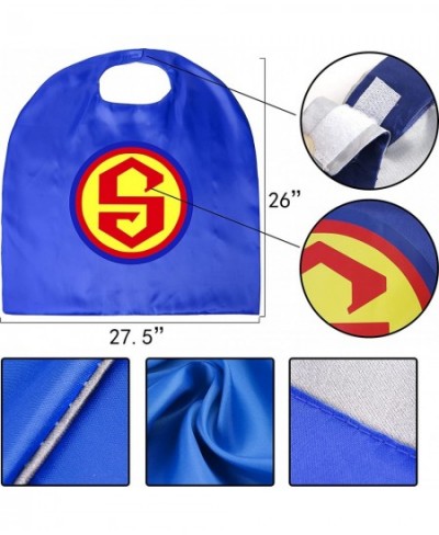 Superhero Costumes Super Hero Satin Capes and Felt Masks for Kids $24.49 - Kids' Costumes