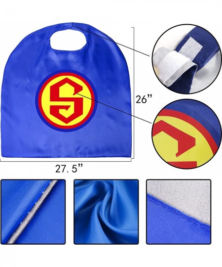 Superhero Costumes Super Hero Satin Capes and Felt Masks for Kids $24.49 - Kids' Costumes