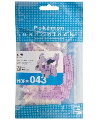 Nanoblocks - 2 Set Bundle - Espeon and Umbreon (Eifie and Blacky in Japan) - Adjustable Pokemon Characters (Japan Import) $65...