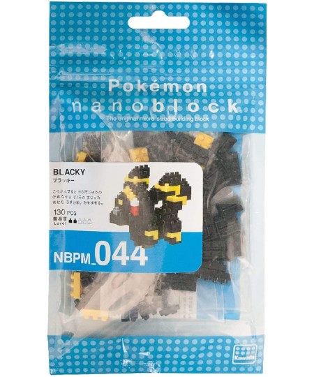 Nanoblocks - 2 Set Bundle - Espeon and Umbreon (Eifie and Blacky in Japan) - Adjustable Pokemon Characters (Japan Import) $65...