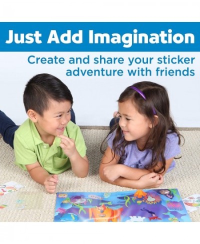 Sensory Sticker Playset - Magical Undersea Adventures - 50+ Sensory Stickers and Scenes - Gifts for Boys and Girls Ages 4+ $1...