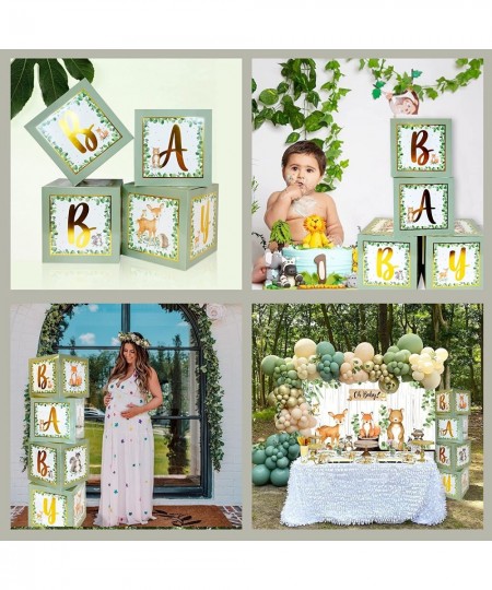 MEGA 257 Pc Woodland Baby Shower Decorations for Boy Or Girl Kit | Gender Neutral Forest Animal Decor | BABY boxes | Banners ...