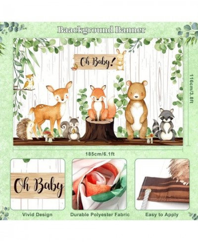 MEGA 257 Pc Woodland Baby Shower Decorations for Boy Or Girl Kit | Gender Neutral Forest Animal Decor | BABY boxes | Banners ...