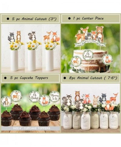 MEGA 257 Pc Woodland Baby Shower Decorations for Boy Or Girl Kit | Gender Neutral Forest Animal Decor | BABY boxes | Banners ...