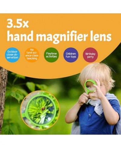 Real Binoculars for Kids 8x21 Shockproof Compact Kids Binoculars with 7 in 1 Multi Tool Magnifying Glass & Compass for Bird W...