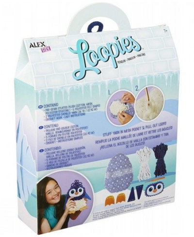 Alex Loopies Yarn and Plush Penguin Kids DIY Craft Kit $21.74 - Craft Kits