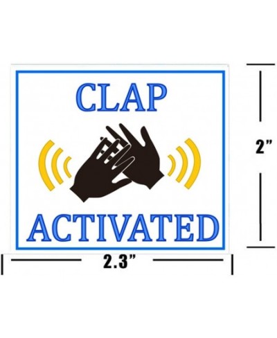 Voice Motion & Clap Activated Prank Stickers 60 Pack Make Your Friends Publicly Yell & Vigorously Jazz Hand at Vending Machin...