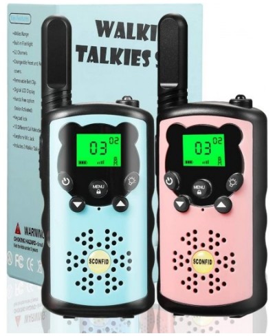 Gift for 4-12 Year Old Boys Girls Toys for Boys Girls 3 Mile Range Walkie Talky for Kids Toys for Birthday Indoor Outdoor Aci...