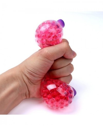 4 Pcs Large Stress Relievers Stress Relief Fidget Balls Kids Sensory Stress Balls Bead Filled Stress Ball Hand Wrist Squeeze ...