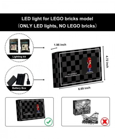 LED Light for Lego Marvel Nano Gauntlet 76223 Building Kit Design and Configuration Compatible with Lego 76223 Model(LED Ligh...