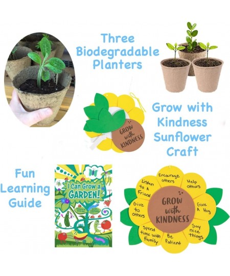 Kids Gardening Set - Outdoor Toys with STEM Learning Guide - Includes Tote Bag Spade Shark Watering Can Rake Fork Trowel. $42...