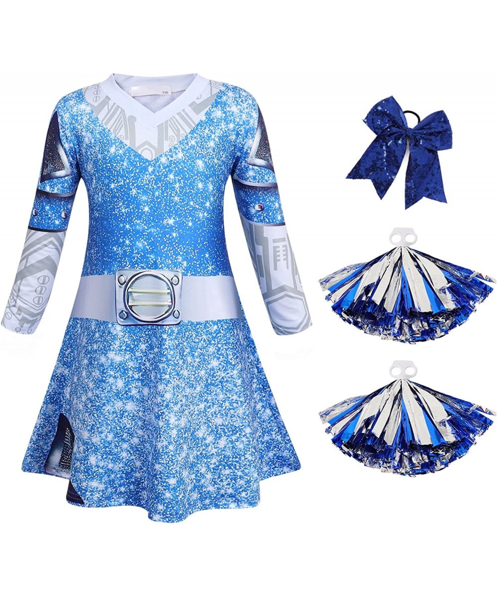 Girs Alien Costume Kids Addison Halloween Dress up Movie Cosplay Theme Party Dress 3-10 Years $43.01 - Kids' Costumes