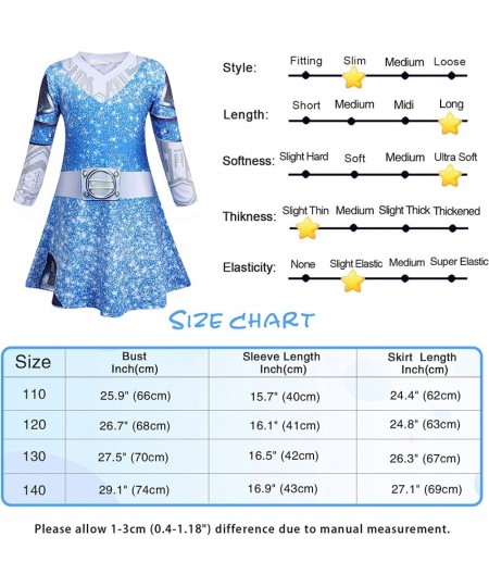 Girs Alien Costume Kids Addison Halloween Dress up Movie Cosplay Theme Party Dress 3-10 Years $43.01 - Kids' Costumes