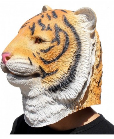 Novelty Halloween Costume Party Animal Jurassic Head Mask (Tiger) $25.24 - Kids' Dress-Up Accessories