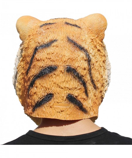 Novelty Halloween Costume Party Animal Jurassic Head Mask (Tiger) $25.24 - Kids' Dress-Up Accessories