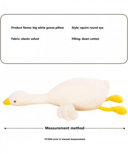 Oversized Plush Stuffed Toys White Goose Sleeping Pillow Cute Giant Duck Sofa Cushion Soft Stuffed Animal Doll (A) $25.86 - K...