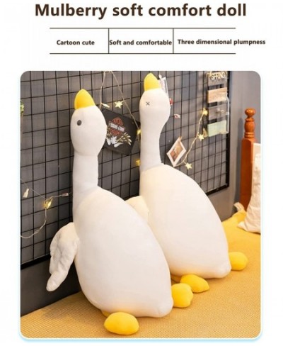 Oversized Plush Stuffed Toys White Goose Sleeping Pillow Cute Giant Duck Sofa Cushion Soft Stuffed Animal Doll (A) $25.86 - K...