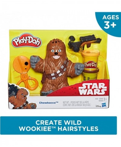 Star Wars Chewbacca 2 oz. Cans of 3 Non-Toxic Colors (Amazon Exclusive) $29.41 - Kids' Art Clay & Dough