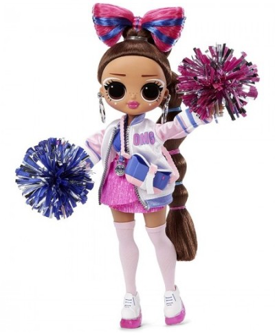 LOL Surprise OMG Sports Cheer Diva Competitive Cheerleading Fashion Doll with 20 Surprises Including Sparkly Accessories & Re...