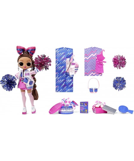 LOL Surprise OMG Sports Cheer Diva Competitive Cheerleading Fashion Doll with 20 Surprises Including Sparkly Accessories & Re...