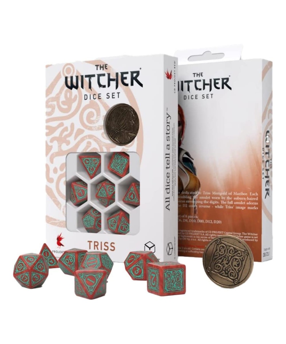 The Witcher Dice Set. Triss - Merigold The Fearless $37.91 - Game Accessories