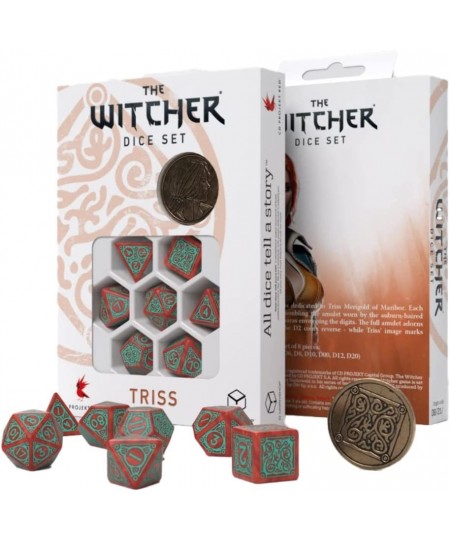 The Witcher Dice Set. Triss - Merigold The Fearless $37.91 - Game Accessories