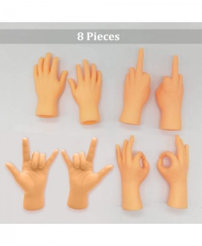 Tiny Hands Miniature Finger Puppets with Left & Right Hand Party Favors Educational TIK Tok Toys 8 Pieces (4 Mixed Style ) $1...