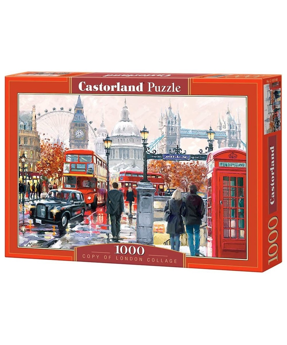 London Collage Puzzle (1000 Piece) $32.53 - Jigsaw Puzzles