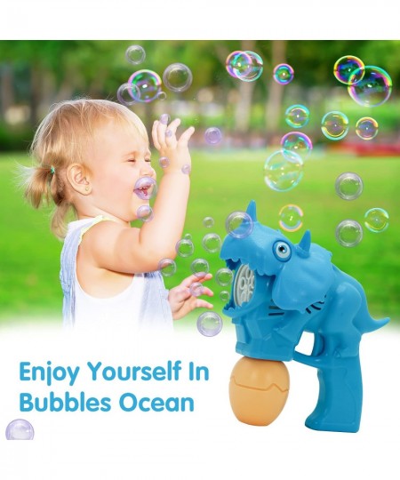 JOYIN Bubble Gun for Kids Dinosaur Bubble Machine Toy for Toddlers Kids Summer Outdoor Fun Birthday Parties - Extra 2 Refill ...