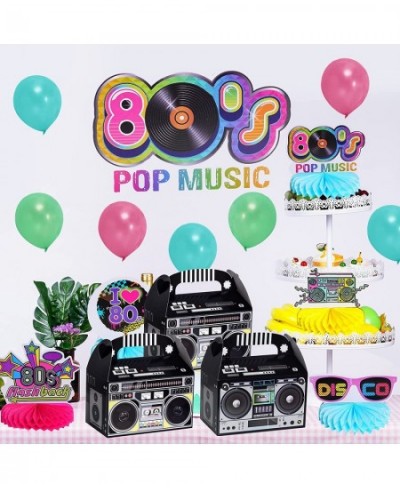 12 Pieces 80s 90s Novelty Boom Favor Boxes Boombox Prop Radio Decorations Table Centerpieces Decor for Retro 1980s Theme Hip ...