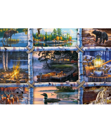 Darrell Bush - North Country - 2000 Piece Jigsaw Puzzle $34.13 - Jigsaw Puzzles