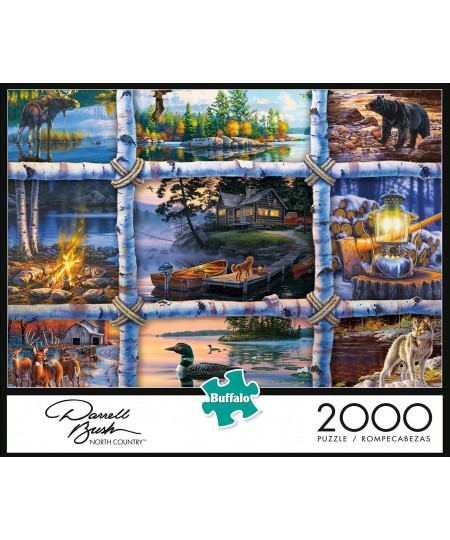 Darrell Bush - North Country - 2000 Piece Jigsaw Puzzle $34.13 - Jigsaw Puzzles