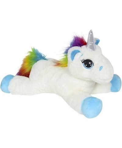 Unicorn Stuffed Animals Rainbow Unicorn Plush 15 Inch Laying Stuffed Unicorn Toy for Girls and Boys - Blue $24.89 - Stuffed A...