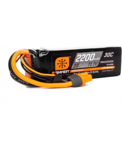 Smart RC LiPo Battery Pack: 2200mAh 3S 11.1V 30C with IC3 Connector (EC3 Compatible) SPMX22003S30 Black $50.56 - Hobby Remote...