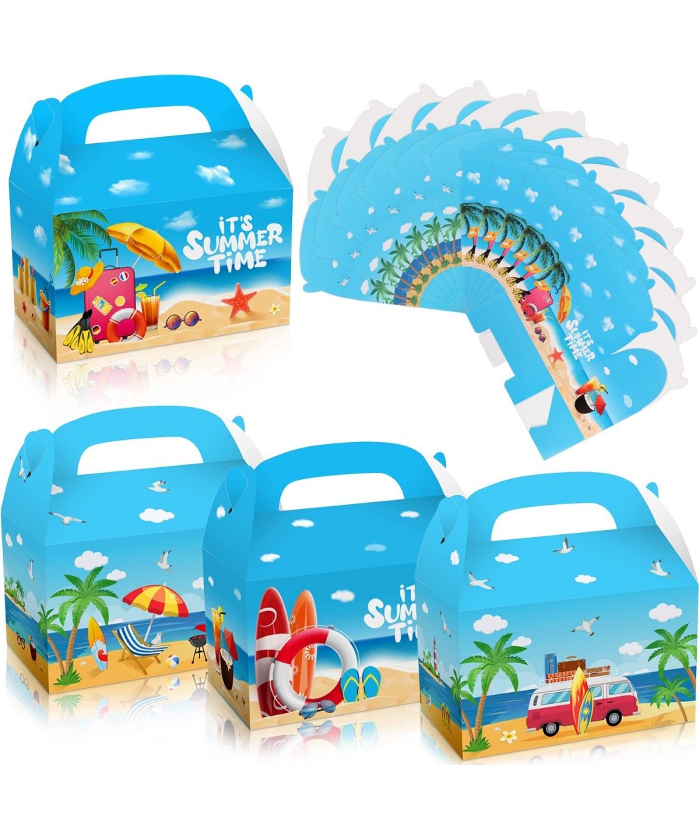 12 PCS Beach Party Favors Summer Hawaiian Party Treat Boxes Tropical Theme Party Supplies Pool Party Decorations Ocean Party ...