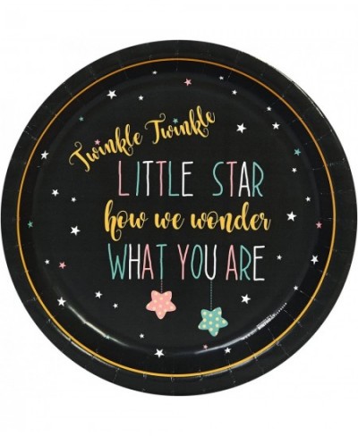 Twinkle Twinkle How We Wonder Party 9" Dinner Plates Pack (24) $21.46 - Kids' Party Tableware