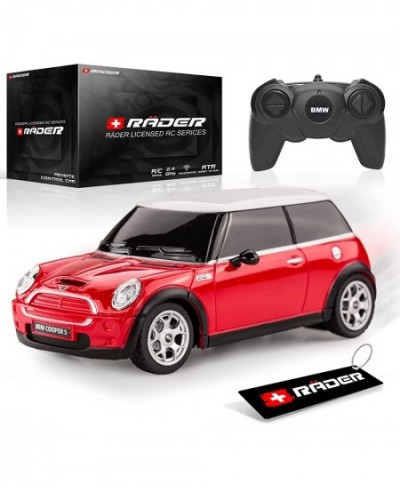 Licensed RC Series R/C 1:24 MINICOOPERS Remote Control Car Electric Sport Racing Hobby Toy Car Model Vehicle for Boys and Gir...