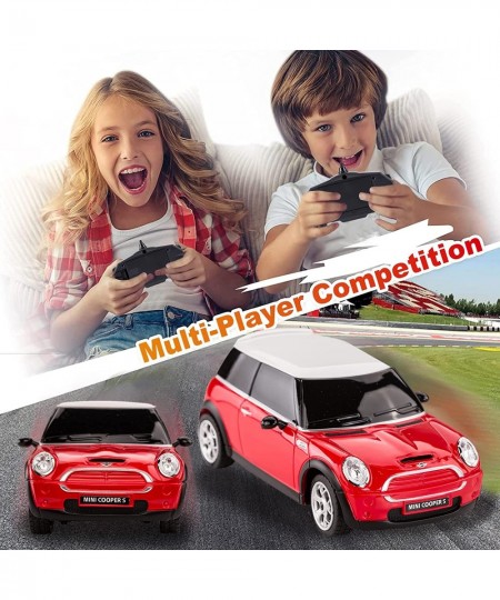 Licensed RC Series R/C 1:24 MINICOOPERS Remote Control Car Electric Sport Racing Hobby Toy Car Model Vehicle for Boys and Gir...