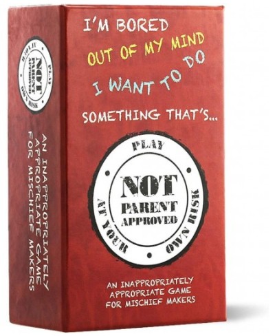 Not Parent Approved: The Original Hilarious Family Party Game and Expansion Pack 1 Bundle $41.72 - Board Games