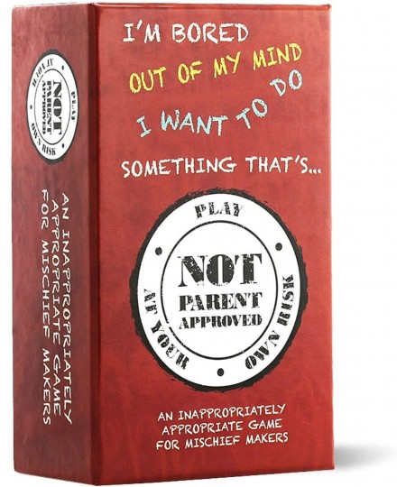 Not Parent Approved: The Original Hilarious Family Party Game and Expansion Pack 1 Bundle $41.72 - Board Games