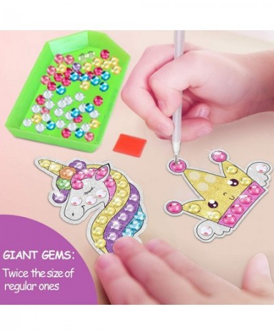 Arts and Crafts for Kids Ages 8-12 - 14 Pack Diamond Painting Suncatchers and Stickers Kits - Gem Toys Birthday Gifts Summer ...