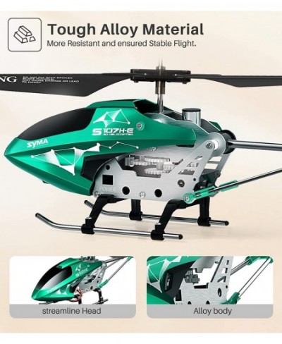 Remote Control Helicopter S107H-E Aircraft Toy with Altitude Hold One Key TakeOff/Landing 3.5 Channel High&Low Speed LED Ligh...