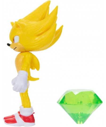 2 Movie Series 4-inch Action Figure Super Sonic with Master Emerald $61.33 - Action Figures