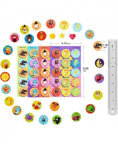 Scratch and Sniff Stickers 48 Sheets with 16 Scents Smelly Stickers for Kids & Teachers Variety Packs Super Scented Reward St...