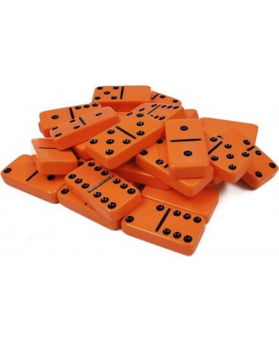 Marion Acrylic Domino Double 6 Orange Jumbo Tournament Professional Size in Sheesham Wood Box. $80.33 - Domino & Tile Games