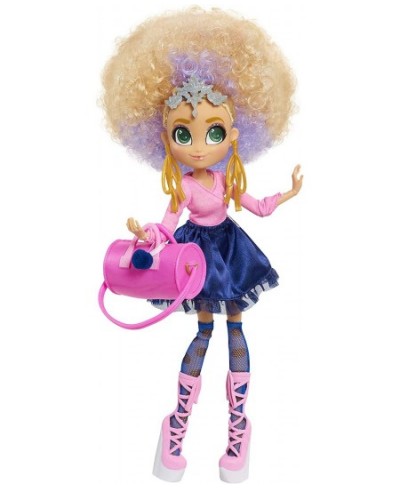 Hairdorables Hairmazing Bella Fashion Doll Blonde and Purple Curly Hair Pink Outfit Ballerina Dancer $32.20 - Dolls