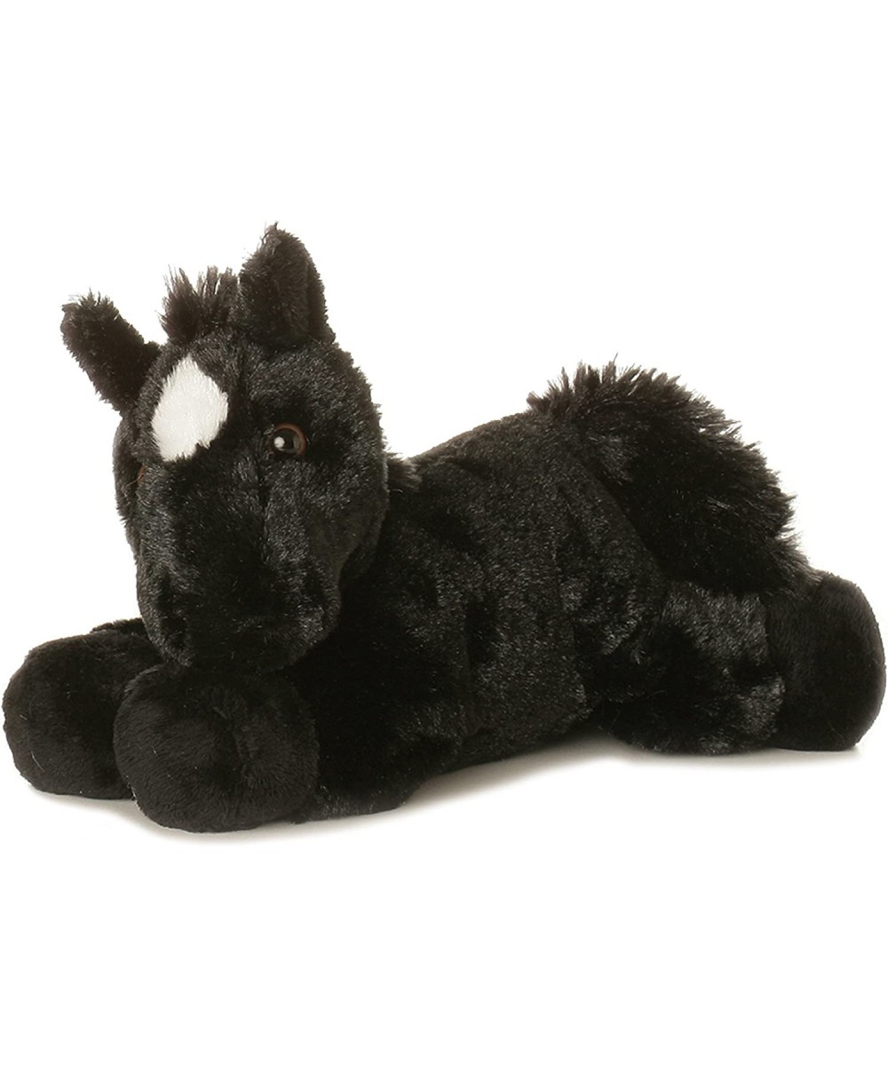 Aurora - Mini Flopsie - 8" Beau Black Horse $17.49 - Stuffed Animals & Teddy Bears