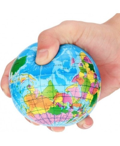 Squishy Squeeze Toys World Map Globe Palm Ball Slow Rising Stress Relief Toys f $11.08 - Miniature Novelty Toys