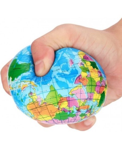 Squishy Squeeze Toys World Map Globe Palm Ball Slow Rising Stress Relief Toys f $11.08 - Miniature Novelty Toys